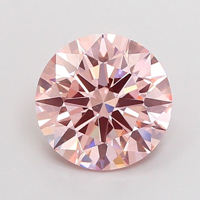 Ideal Loose Diamond - ROUND 2.41ct Fancy Intense Pink VS1