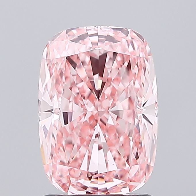 Loose Diamond - CUSHION MODIFIED 2.07ct Fancy Vivid Pink VS1