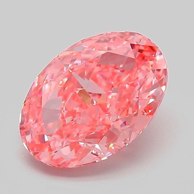 Loose Diamond - OVAL 2.05ct Fancy Vivid Pink VS1