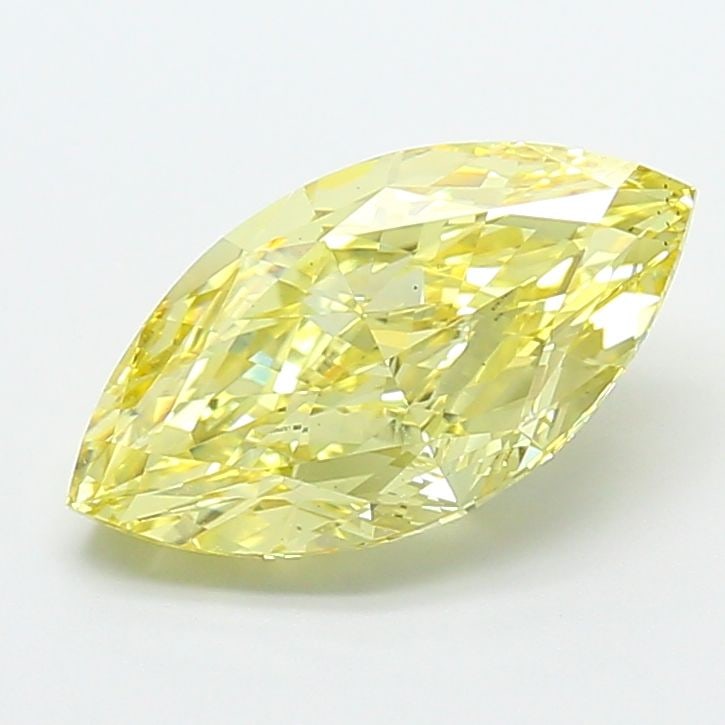 Loose Diamond - MARQUISE 3.5ct Fancy Intense Yellow VS1