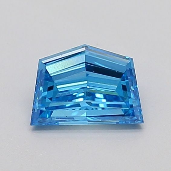 Loose Diamond - PENTAGONAL 0.52ct Fancy Vivid Blue VS1