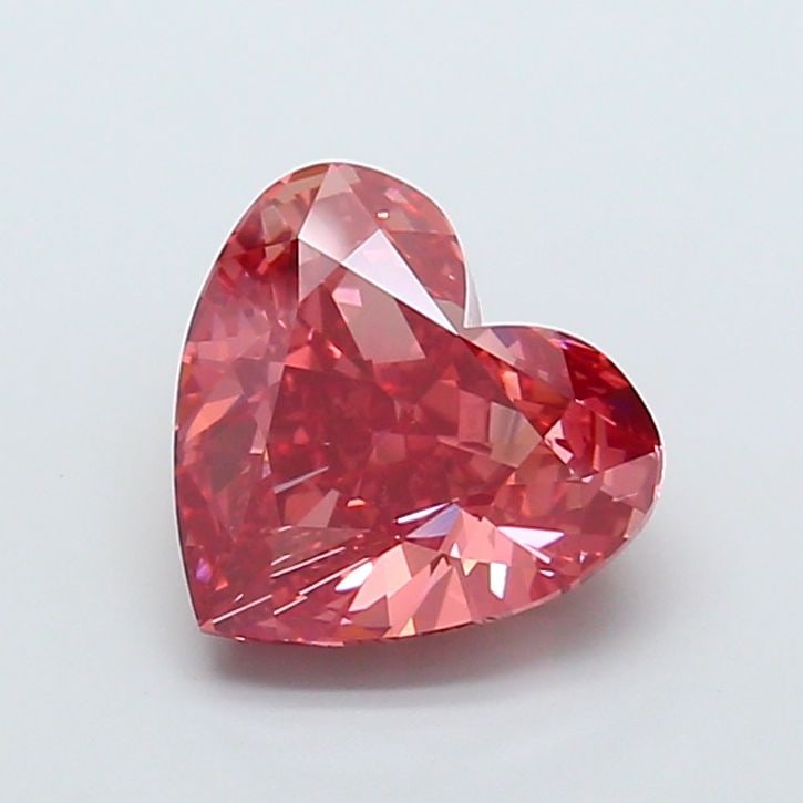 Loose Diamond - HEART 5.5ct Fancy Vivid Pink VS1
