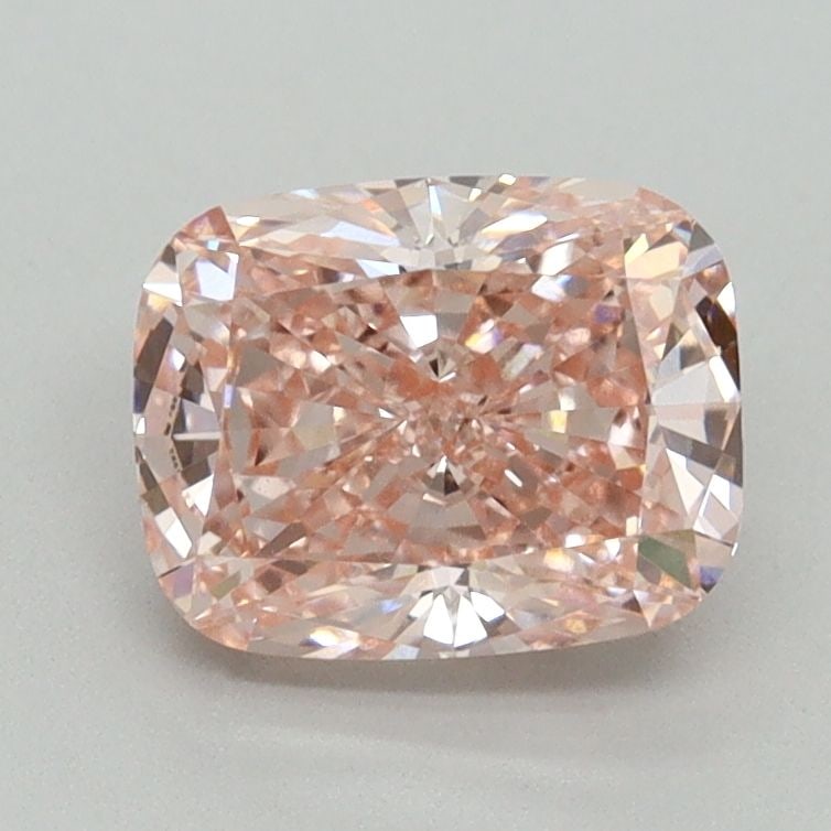 Loose Diamond - CUSHION BRILLIANT 1.55ct Fancy Intense Pink VVS2