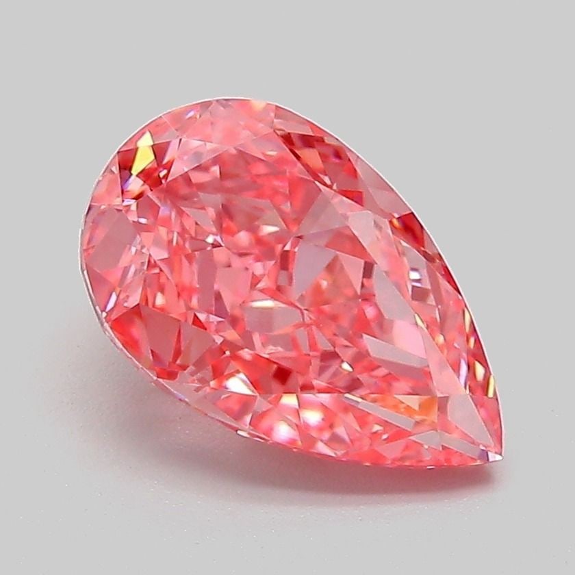 Loose Diamond - PEAR 2.09ct Fancy Vivid Pink VS1