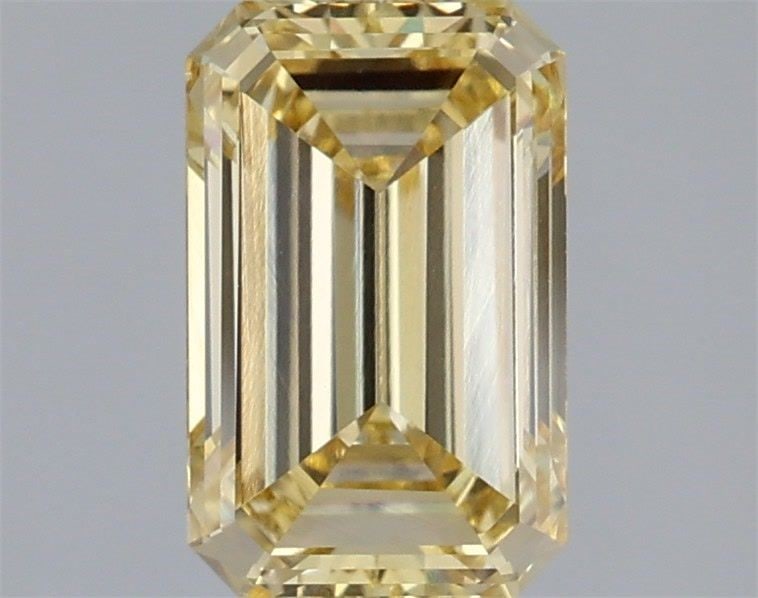 Loose Diamond - EMERALD 1.57ct Fancy Yellow VS1