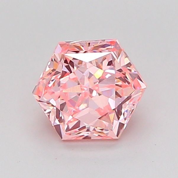 Loose Diamond - HEXAGONAL 1.03ct Fancy Intense Pink VVS2