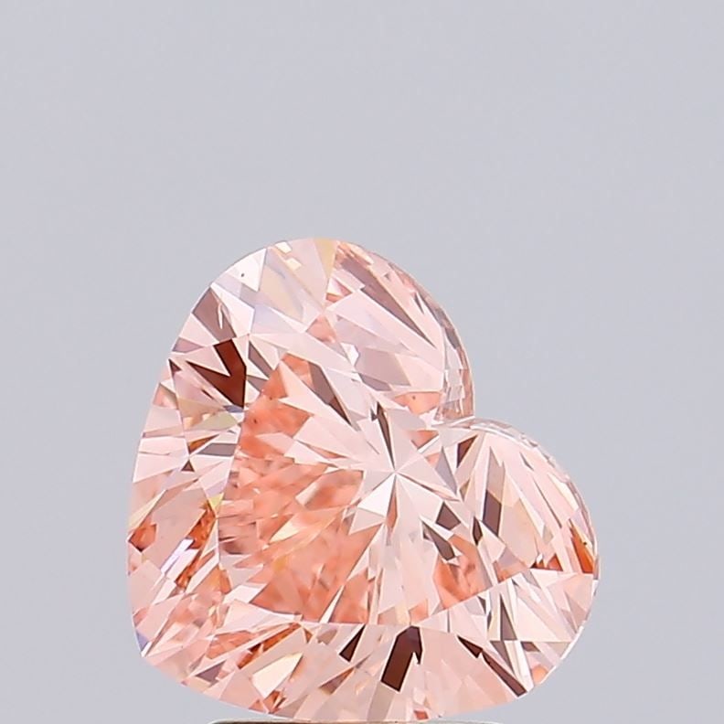 Loose Diamond - HEART 3.01ct Fancy Intense Pink VS2: Loose Diamond - HEART 3.01ct Fancy Intense Pink VS2 Source: This is a real non-mined Diamond that has been grown in a lab Shape: HEART Carats: 3.01 Color: Fancy Intense Pink Certification: IGI Video: