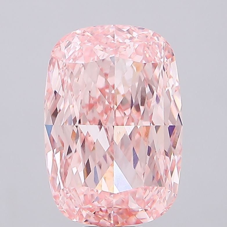 Loose Diamond - CUSHION MODIFIED 20.04ct Fancy Vivid Pink VVS2