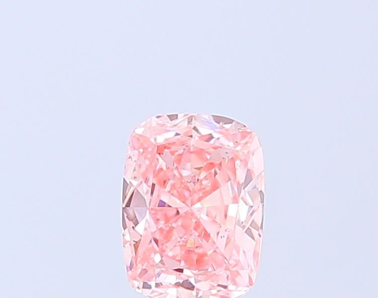 Loose Diamond - CUSHION MODIFIED 0.99ct Fancy Vivid Pink VS2