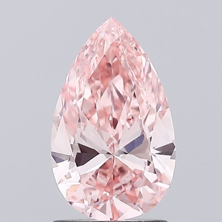 Loose Diamond - PEAR 1.57ct Fancy Vivid Pink VVS2