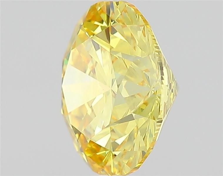 Ideal Loose Diamond - ROUND 1.21ct Fancy Vivid Yellow VS1