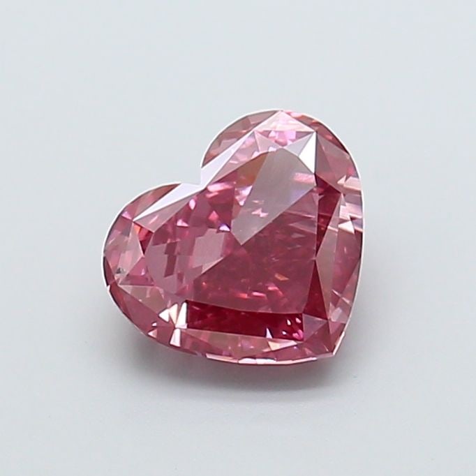 Loose Diamond - HEART 2.01ct Fancy Vivid Pink VS1: Loose Diamond - HEART 2.01ct Fancy Vivid Pink VS1 Source: This is a real non-mined Diamond that has been grown in a lab Shape: HEART Carats: 2.01 Color: Fancy Vivid Pink Certification: NONE Video: