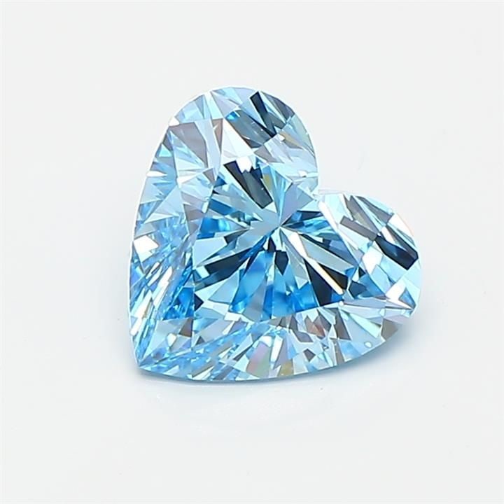 Loose Diamond - HEART 1.16ct Fancy Vivid Blue VS1