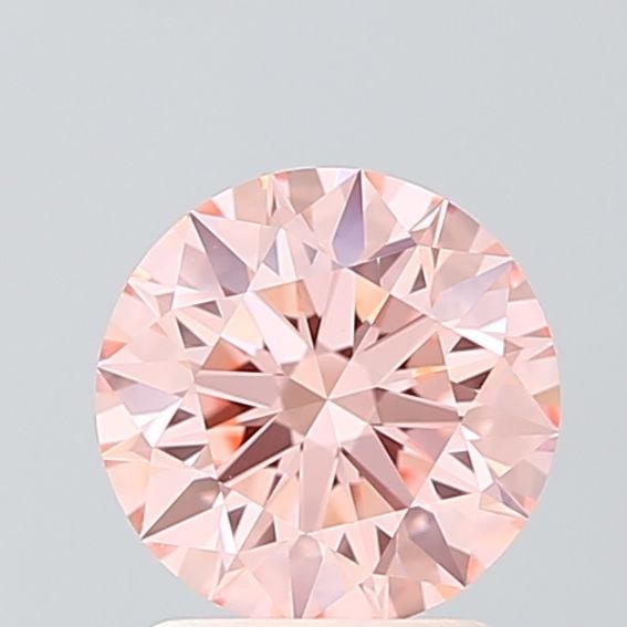 Ideal Loose Diamond - ROUND 1.55ct Fancy Vivid Pink VVS2