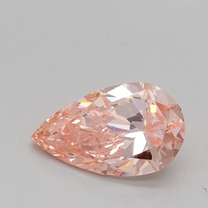 Loose Diamond - PEAR 0.5ct Fancy Intense Pink SI1