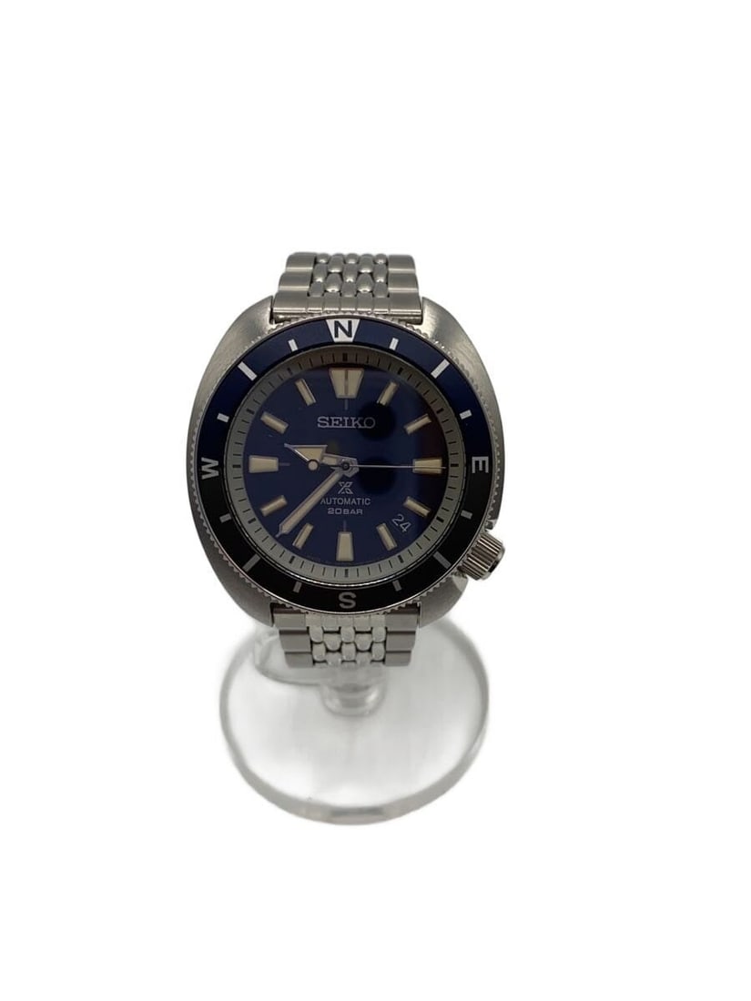 Seiko Prospex Navy Stainless Steel Wristwatch Men