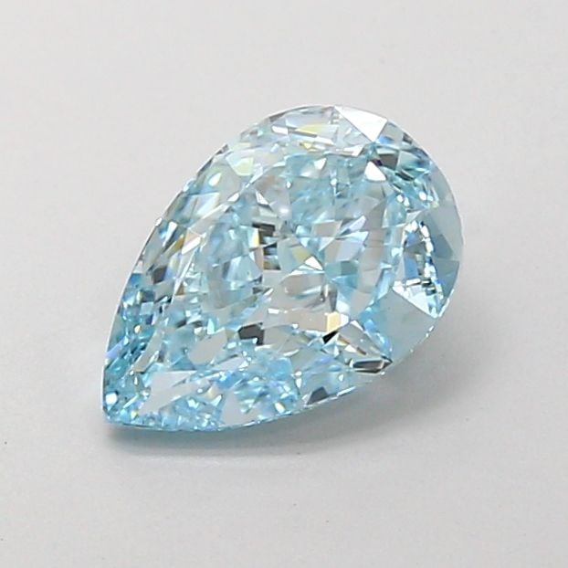 Loose Diamond - PEAR 1.49ct Fancy Vivid Blue VVS2: Loose Diamond - PEAR 1.49ct Fancy Vivid Blue VVS2 Source: This is a real non-mined Diamond that has been grown in a lab Shape: PEAR Carats: 1.49 Color: Fancy Vivid Blue Certification: IGI Video: