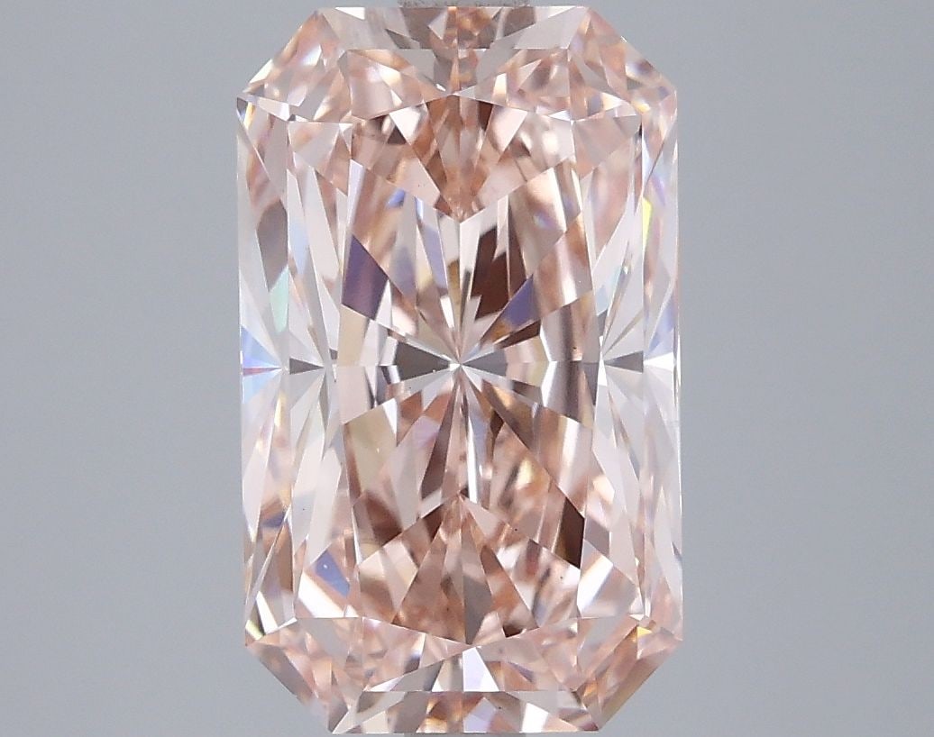 Loose Diamond - RADIANT 4.01ct Fancy Intense Pink VS1: Loose Diamond - RADIANT 4.01ct Fancy Intense Pink VS1 Source: This is a real non-mined Diamond that has been grown in a lab Shape: RADIANT Carats: 4.01 Color: Fancy Intense Pink Certification: IGI