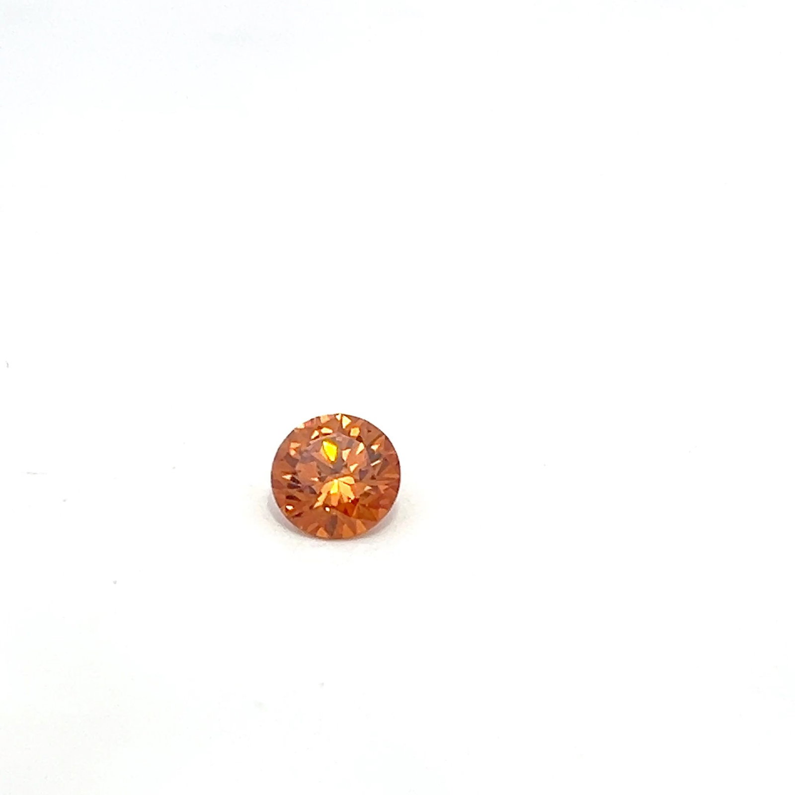 Loose Diamond - ROUND 1.71ct Fancy Orange VS2