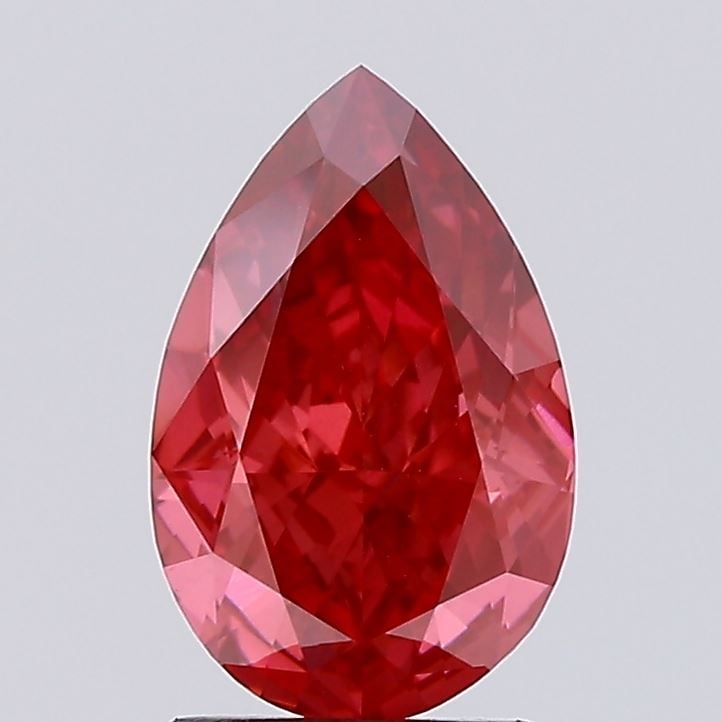 Loose Diamond - PEAR 2.62ct Fancy Intense Red VS1