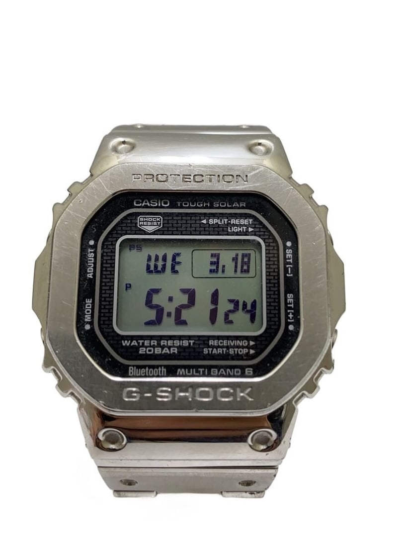 Casio G Shock Stainless Steel Men's Wristwatch GMW B5000D 1JF