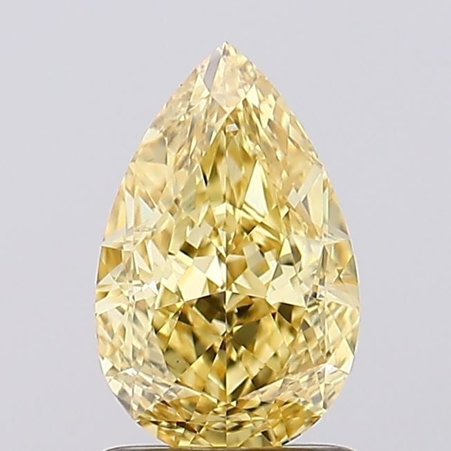 Loose Diamond - PEAR 1.44ct Fancy Intense Yellow VS2