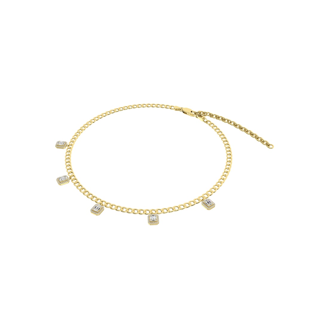 14K Yellow Gold Diamond 1 1/4 Ct.Tw. Cuban Necklace: 14K Yellow Gold Diamond 1 1/4 Ct.Tw. Cuban Necklace 14k Yellow Gold Stone Color: G-h Stone Clarity: I1 Unless otherwise specified, pendants that include a chain are paired with our standard 18-inch le