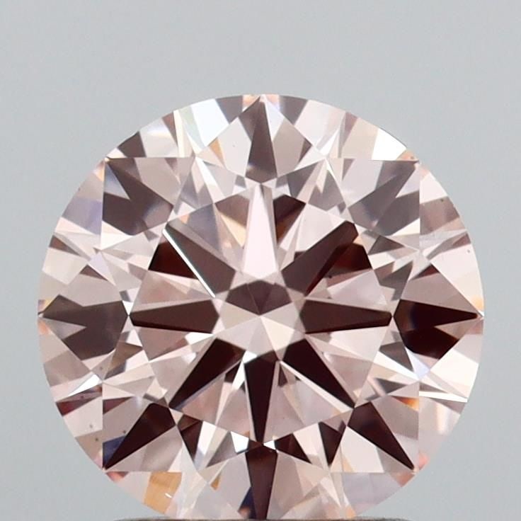 Ideal Loose Diamond - ROUND 1.55ct Fancy Pink VS1