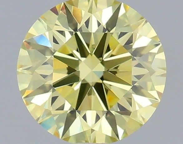 Ideal Loose Diamond - ROUND 0.92ct Fancy Intense Yellow VVS1