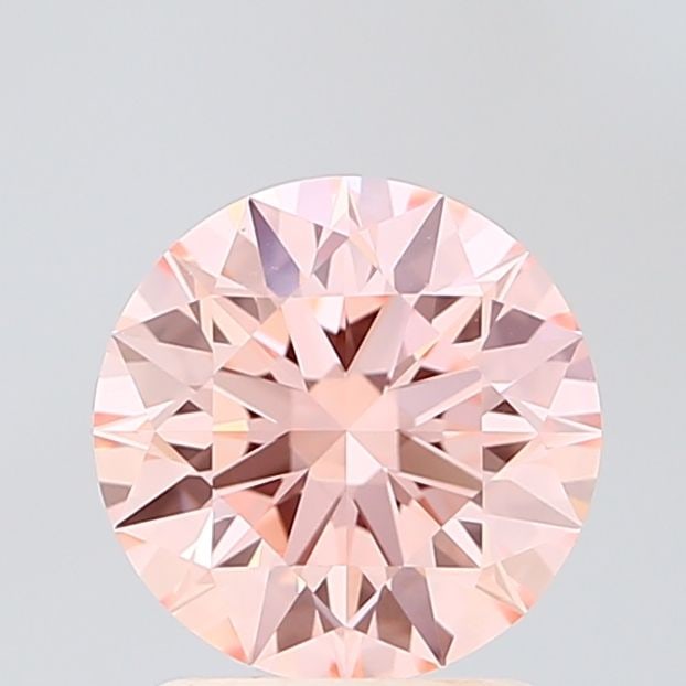 Ideal Loose Diamond - ROUND 1.55ct Fancy Vivid Pink VS1