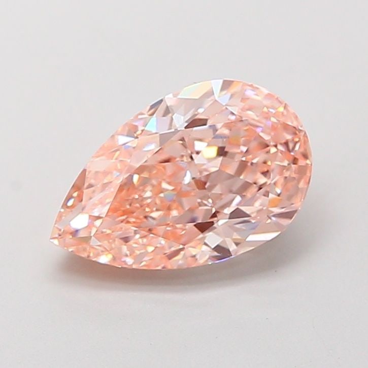 Loose Diamond - PEAR 3.04ct Fancy Intense Pink VVS2