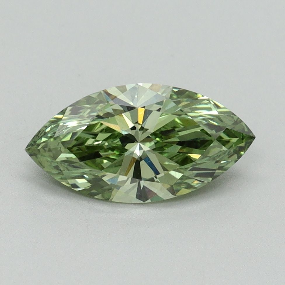 Loose Diamond - MARQUISE 1.06ct Fancy Vivid Green VVS2