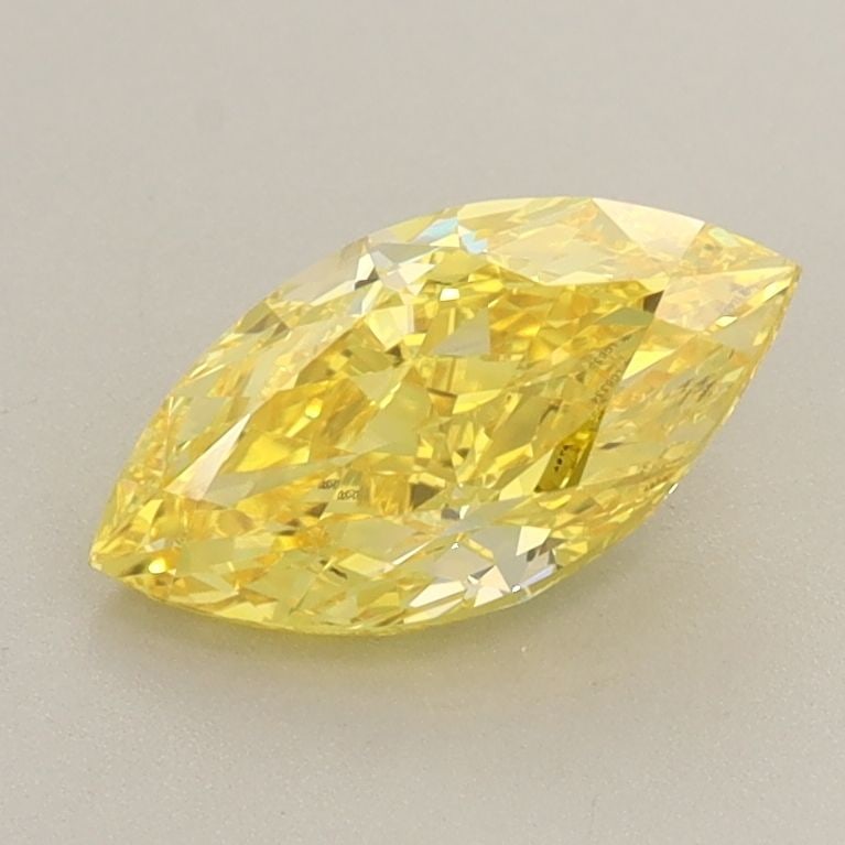 Loose Diamond - MARQUISE 1.25ct Fancy Vivid Yellow VVS2: Loose Diamond - MARQUISE 1.25ct Fancy Vivid Yellow VVS2 Source: This is a real non-mined Diamond that has been grown in a lab Shape: MARQUISE Carats: 1.25 Color: Fancy Vivid Yellow Certification: IGI 