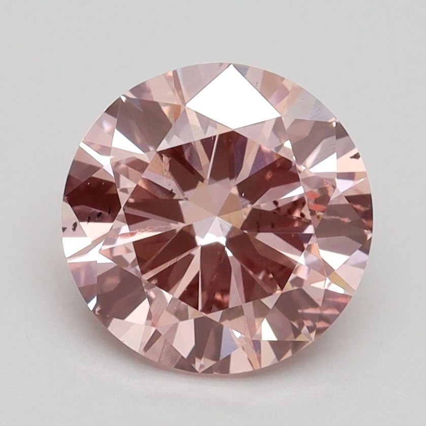 Loose Diamond - ROUND 2.0ct Fancy Intense Pink SI1