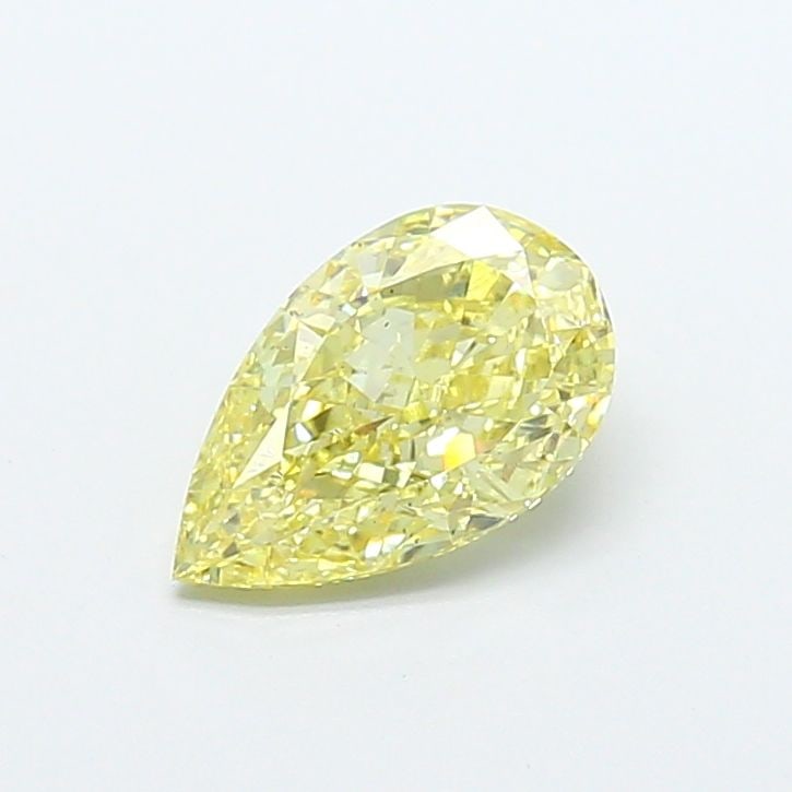 Loose Diamond - PEAR 2.01ct Fancy Intense Yellow VS2: Loose Diamond - PEAR 2.01ct Fancy Intense Yellow VS2 Source: This is a real non-mined Diamond that has been grown in a lab Shape: PEAR Carats: 2.01 Color: Fancy Intense Yellow Certification: IGI Video