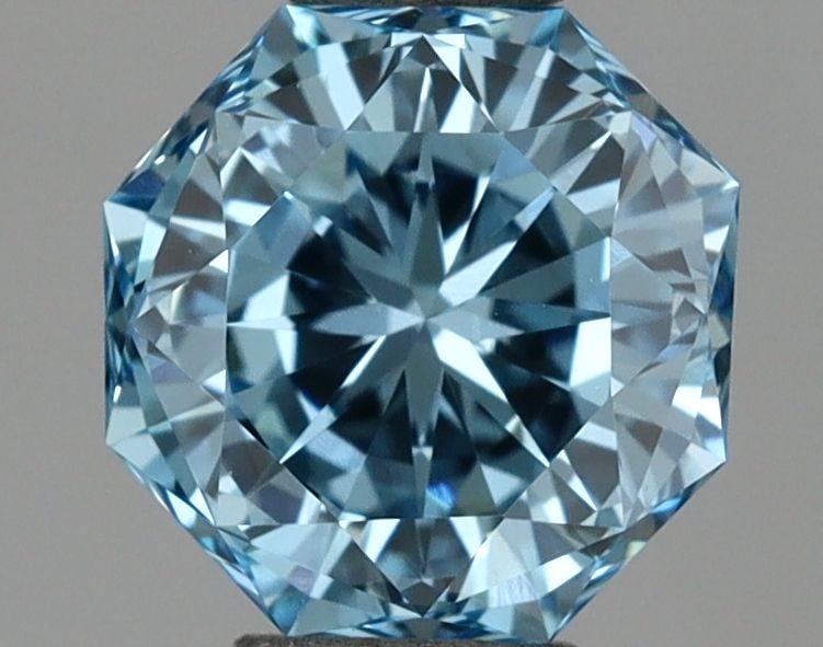 Loose Diamond - OCTAGONAL 0.96ct Fancy Vivid Blue VS1
