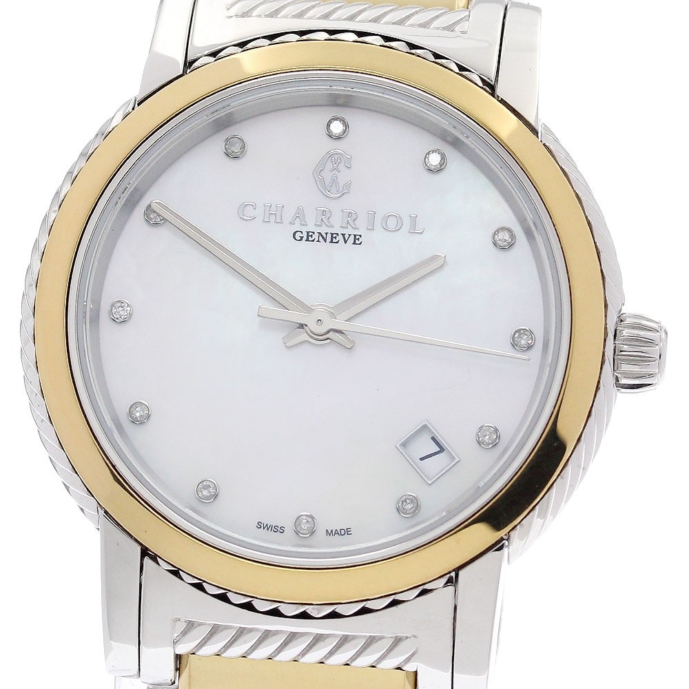 CHARRIOL Parisy quartz ladies date watch P33SY2.921.001