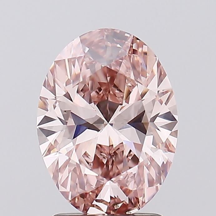 Loose Diamond - OVAL 2.01ct Fancy Intense Brownish Pink VS1