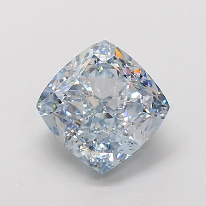 Loose Diamond - CUSHION MODIFIED 3.55ct Fancy Intense Blue VVS1