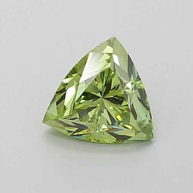 Loose Diamond - TRIANGULAR 1.0ct Fancy Vivid Green VVS1