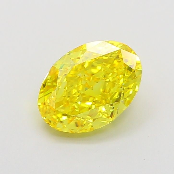 Loose Diamond - OVAL 1.61ct Fancy Vivid Yellow VVS1