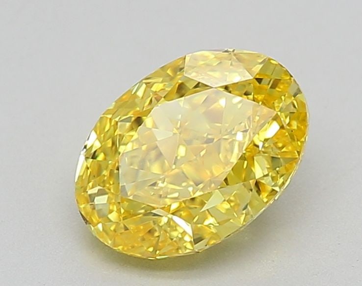 Loose Diamond - OVAL 1.54ct Fancy Vivid Yellow VVS1: Loose Diamond - OVAL 1.54ct Fancy Vivid Yellow VVS1 Source: This is a real non-mined Diamond that has been grown in a lab Shape: OVAL Carats: 1.54 Color: Fancy Vivid Yellow Certification: IGI Video: