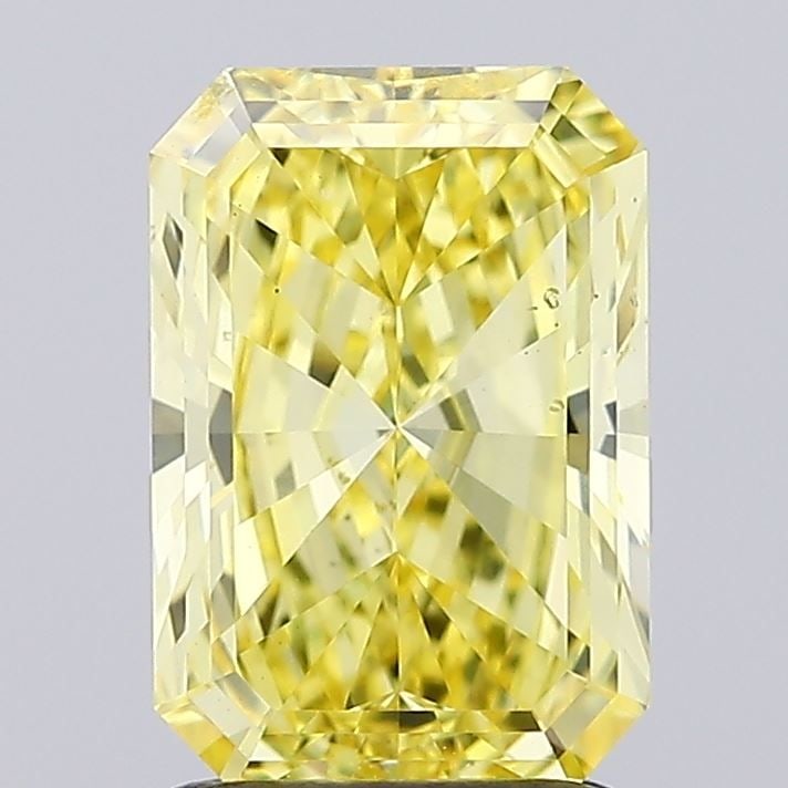 Loose Diamond - RADIANT 2.03ct Fancy Vivid Yellow SI1
