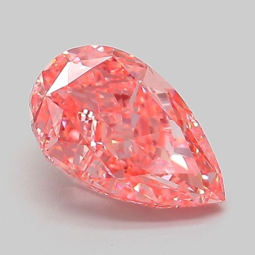 Loose Diamond - PEAR 2.09ct Fancy Vivid Pink VVS2