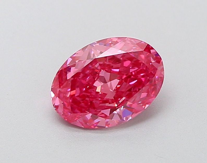 Loose Diamond - OVAL 1.03ct Fancy Vivid Pink VS1