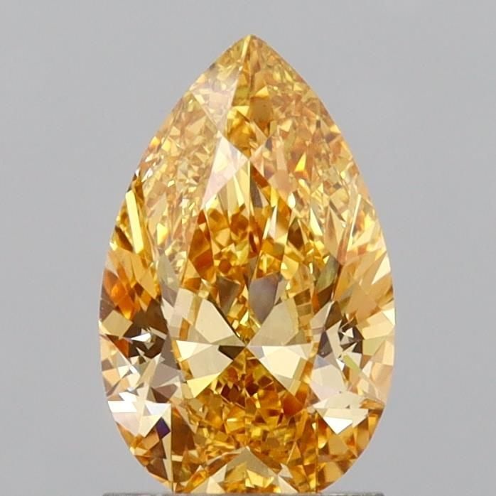 Loose Diamond - PEAR 1.5ct Fancy Vivid Yellow VS1