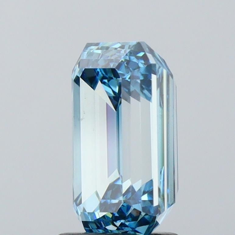 Loose Diamond - EMERALD 2.38ct Fancy Vivid Blue VVS2
