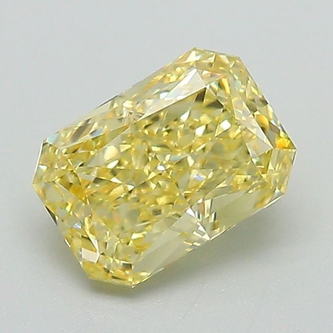 Loose Diamond - RADIANT 1.12ct Fancy Intense Yellow VVS2