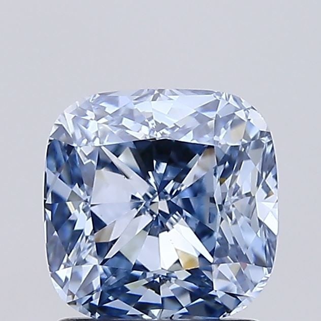 Loose Diamond - CUSHION MODIFIED 1.44ct Fancy Intense Blue VS1