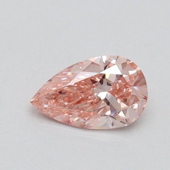 Loose Diamond - PEAR 0.4ct Fancy Brownish Pink VS1